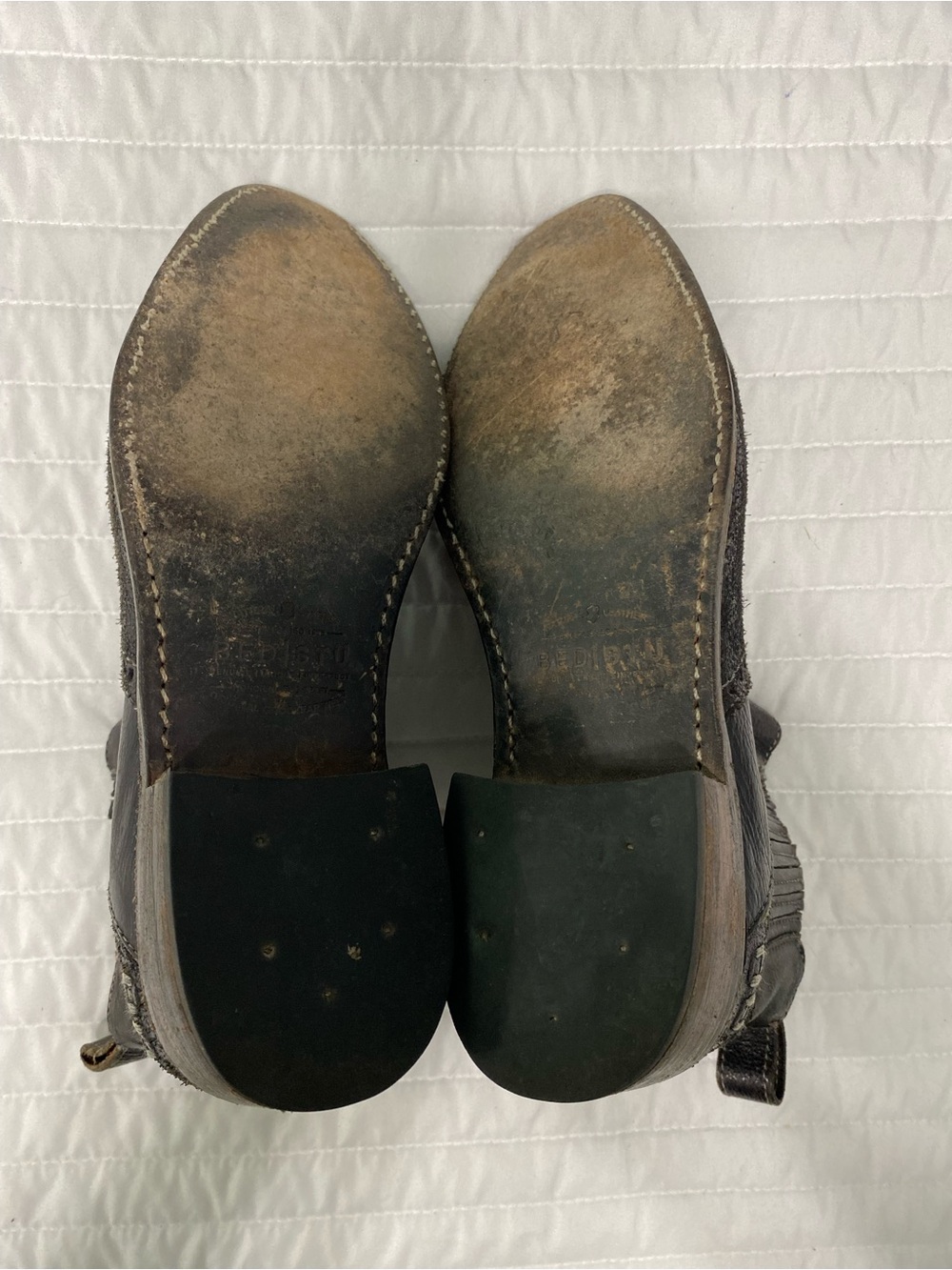 Bed Stu Ellice Chelsea Brown Ankle Boots Women’s Size 7.5 - Picture 10 of 12